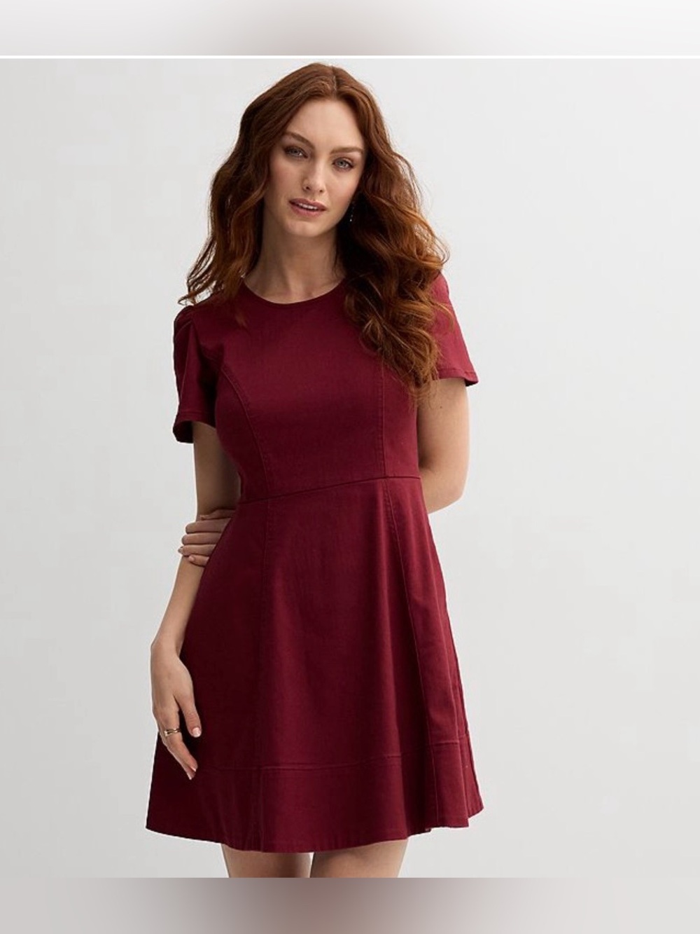 NEW…Draper James Short Sleeve Fit-and-Flare Dress